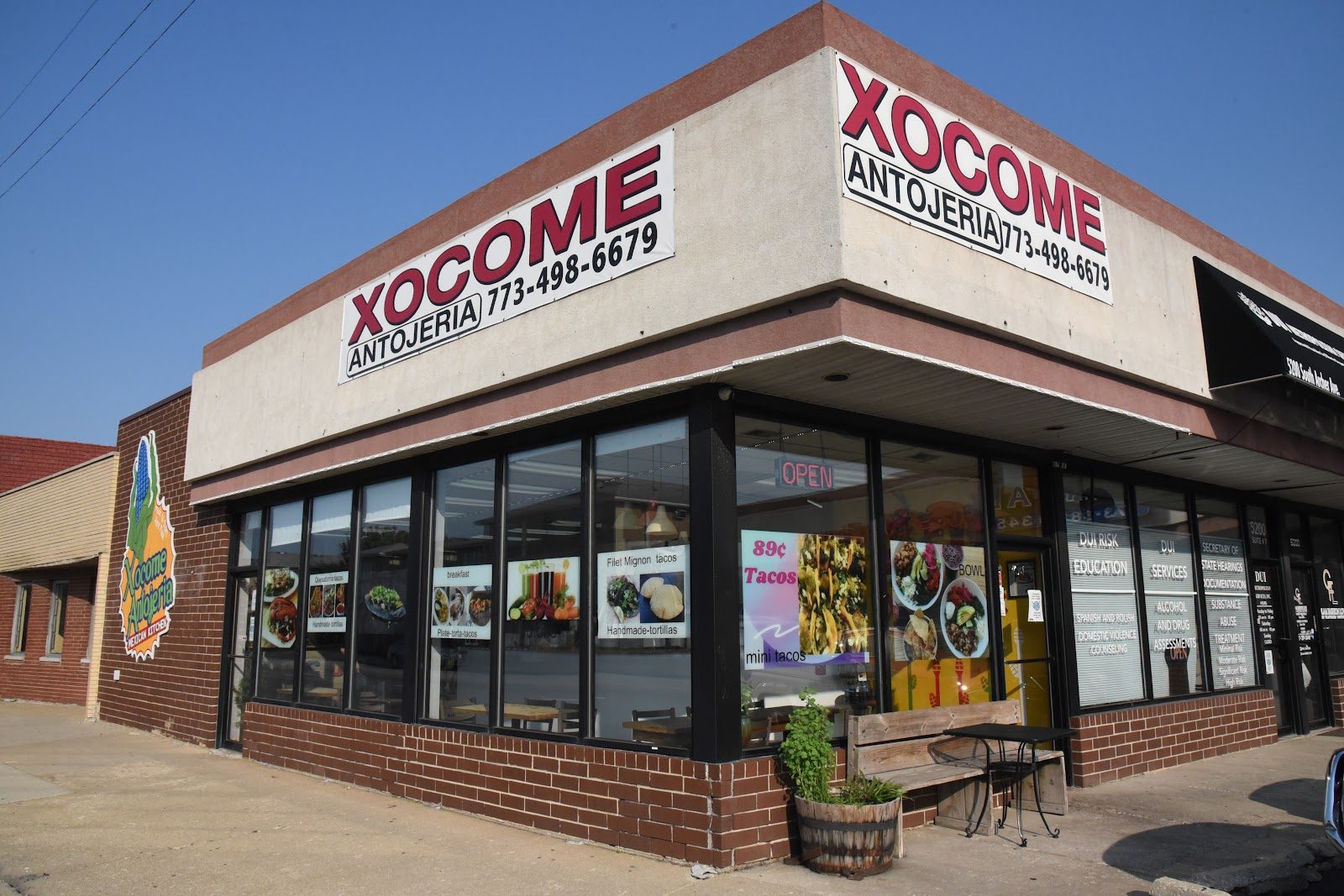 Xócome Antojería storefront